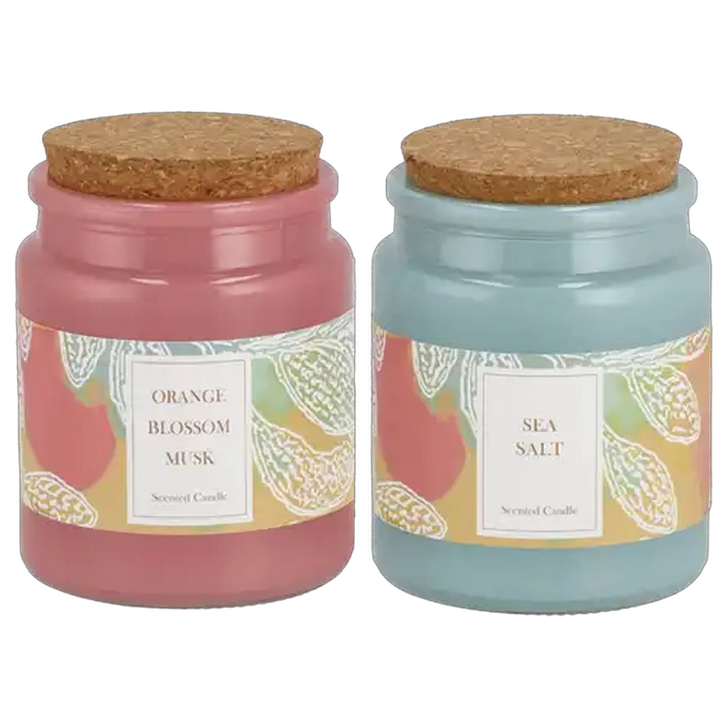 Image of Gardenia Scented Glass Jar Candle 7cm (Scent May Vary)