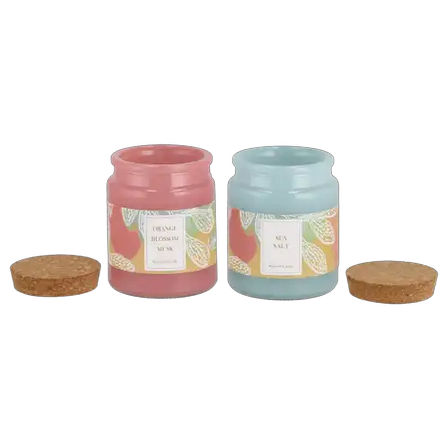 Image of Gardenia Scented Glass Jar Candle 7cm (Scent May Vary)
