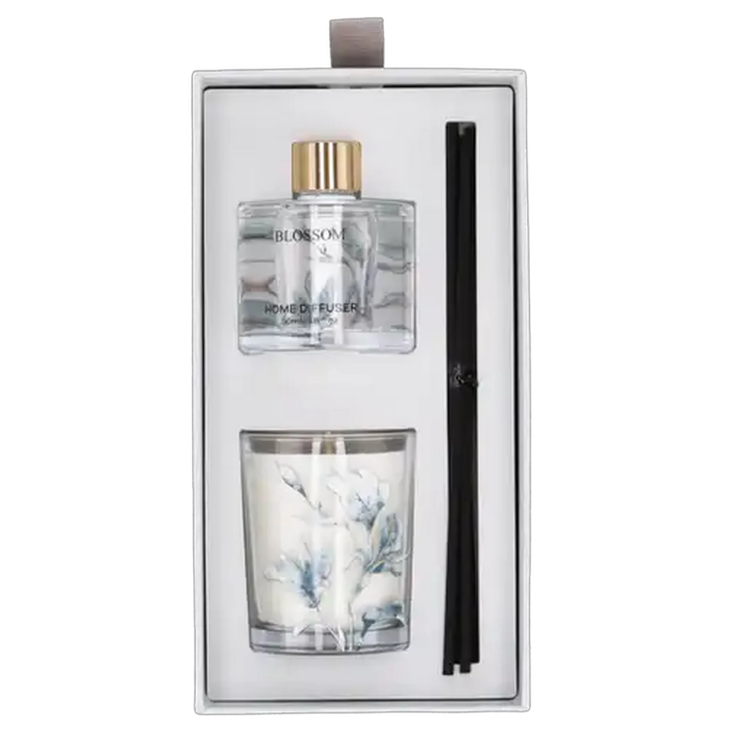 Image of Blossom Blue Candle & Diffuser Gift Set