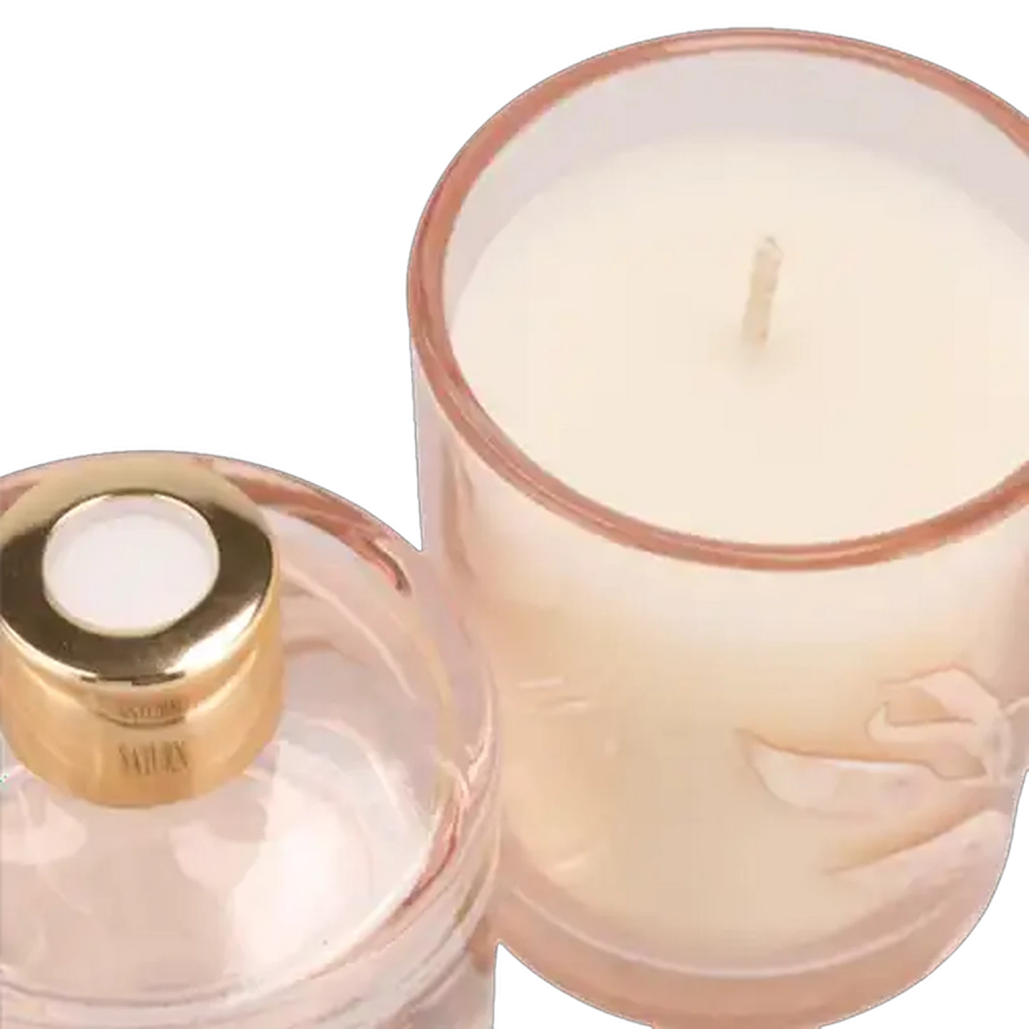 Image of Saturn Pink Candle & Diffuser Gift Set