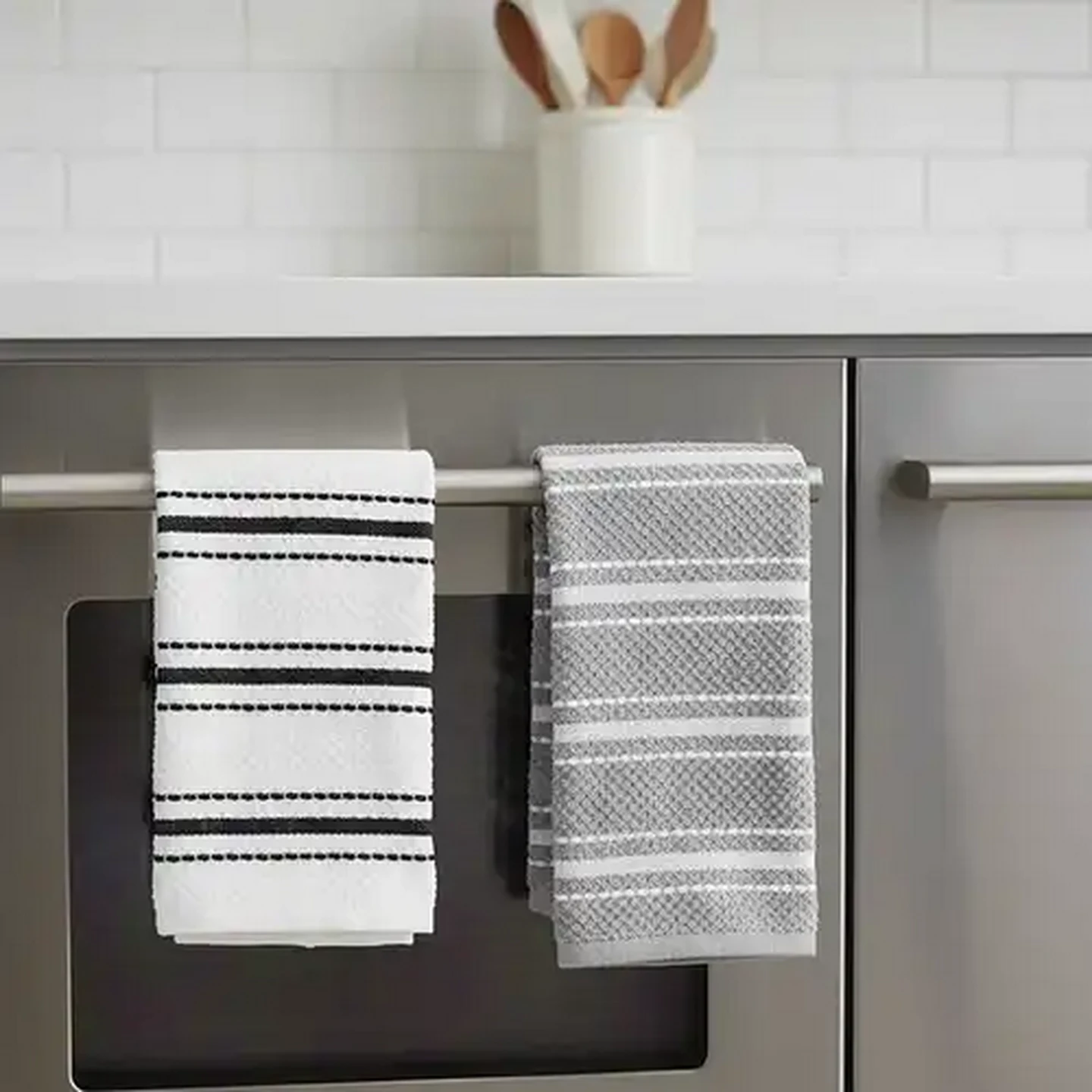 Image of Essentials Terry Stitch Kitchen Towel 40 x 60cm (Design May Vary)
