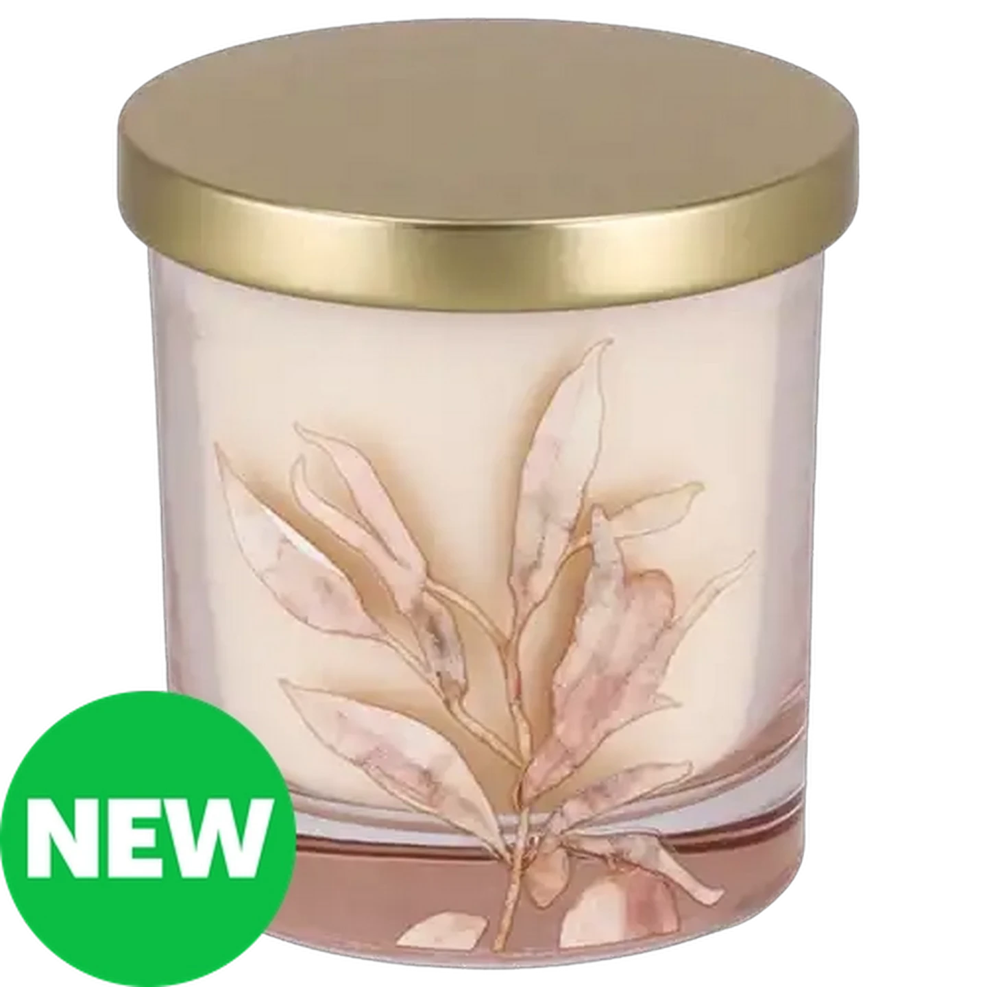 Image of Saturn Pink Scented Glass Candle 210g
