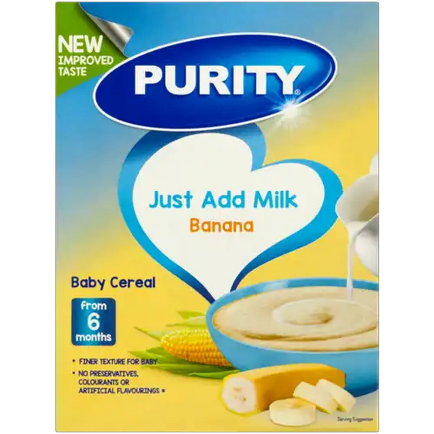 Image of PURITY Banana Flavoured Baby Cereal 200g