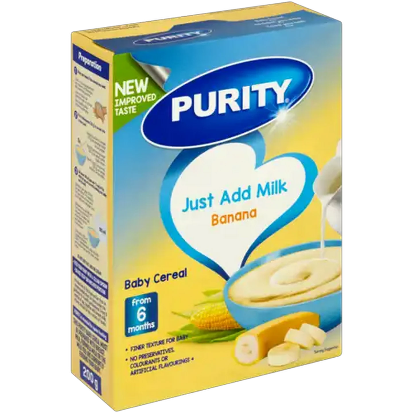 Image of PURITY Banana Flavoured Baby Cereal 200g