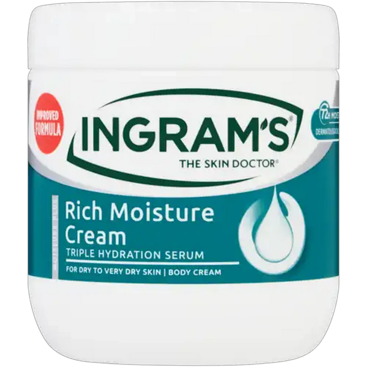 Image of Ingram's Rich Moisture Body Cream 400ml