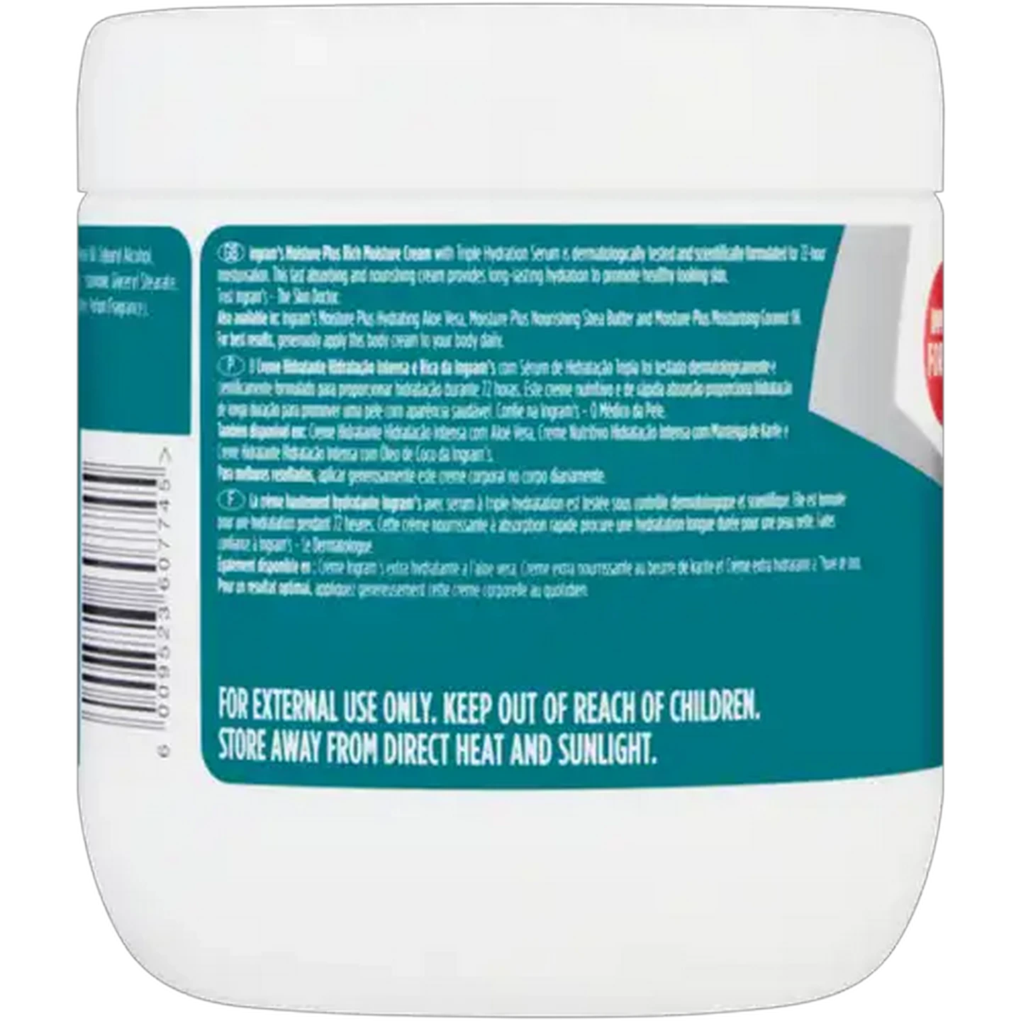 Image of Ingram's Rich Moisture Body Cream 400ml