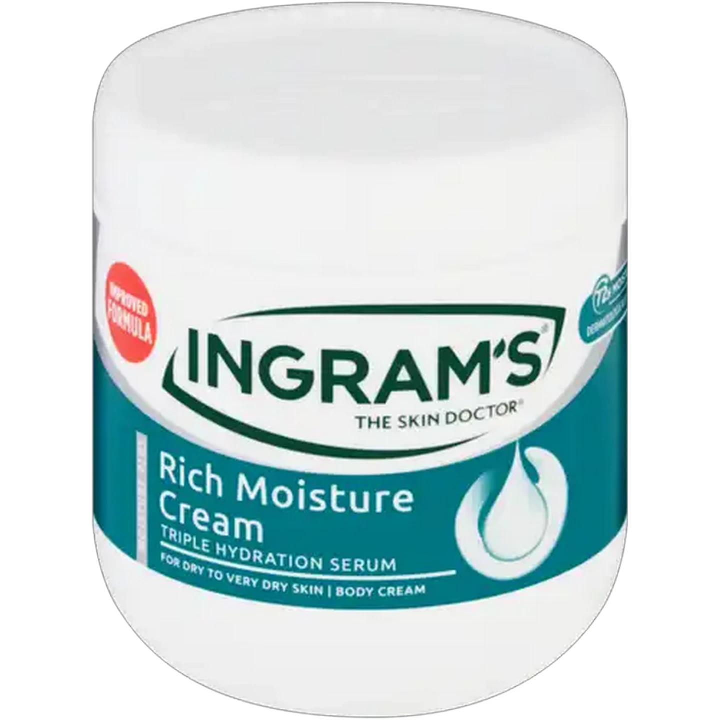Image of Ingram's Rich Moisture Body Cream 400ml