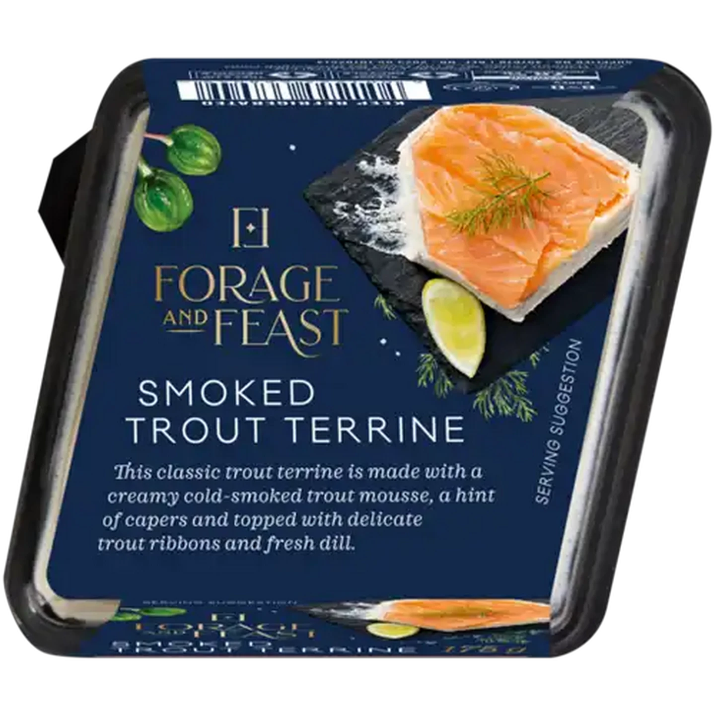 Image of Forage And Feast Limited Edition Smoked Trout Terrine 175g