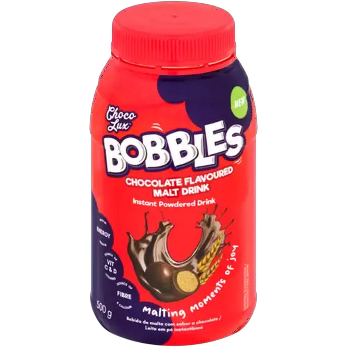 Image of Choco Lux Bobbles Chocolate Flavoured Malt Powdered Drink 500g