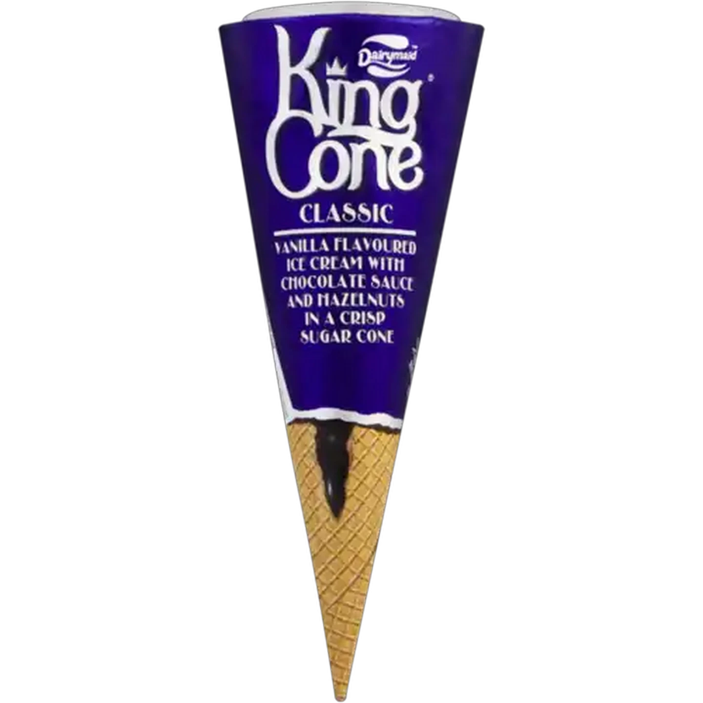 Image of Dairymaid King Cone Classic Ice Cream 125ml