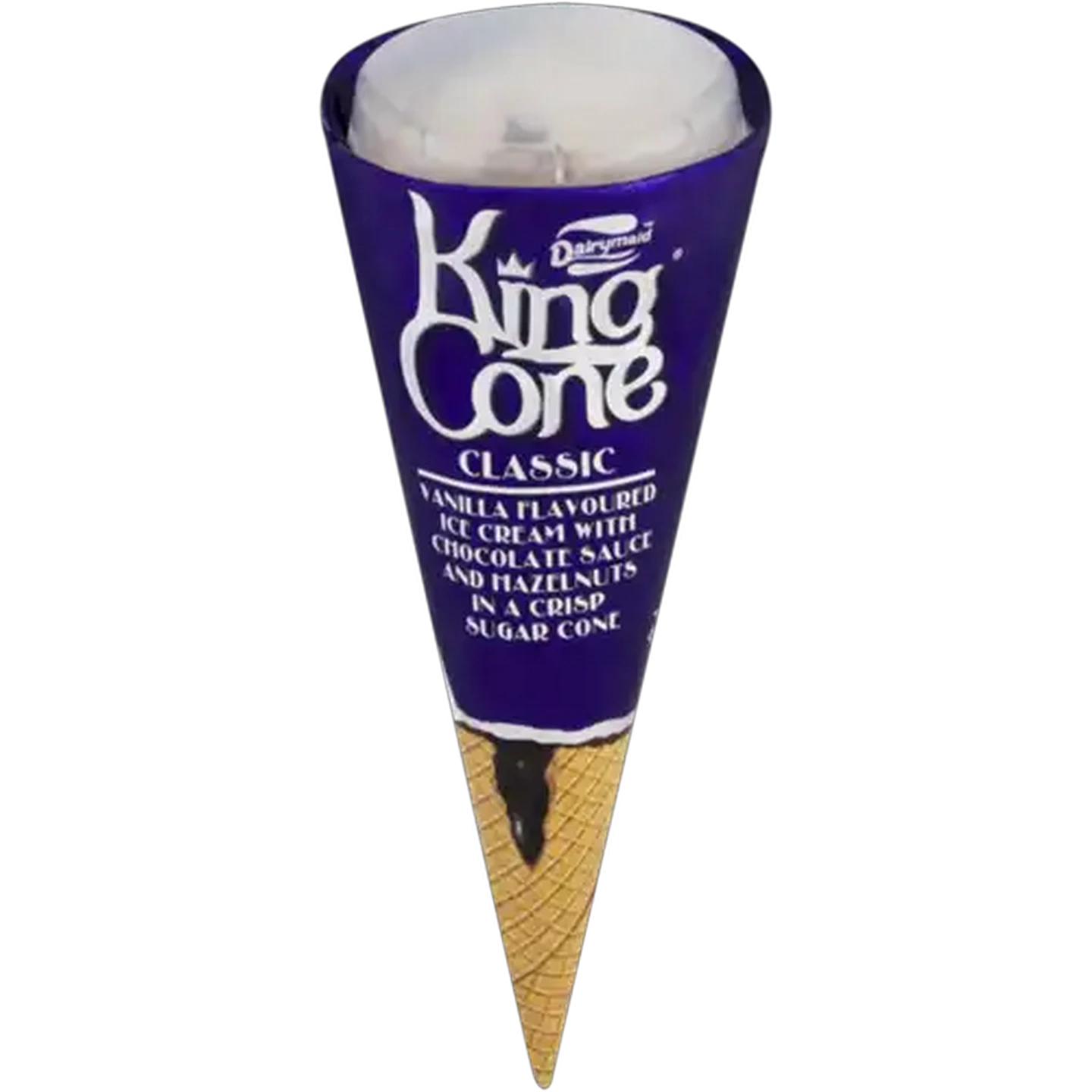 Image of Dairymaid King Cone Classic Ice Cream 125ml