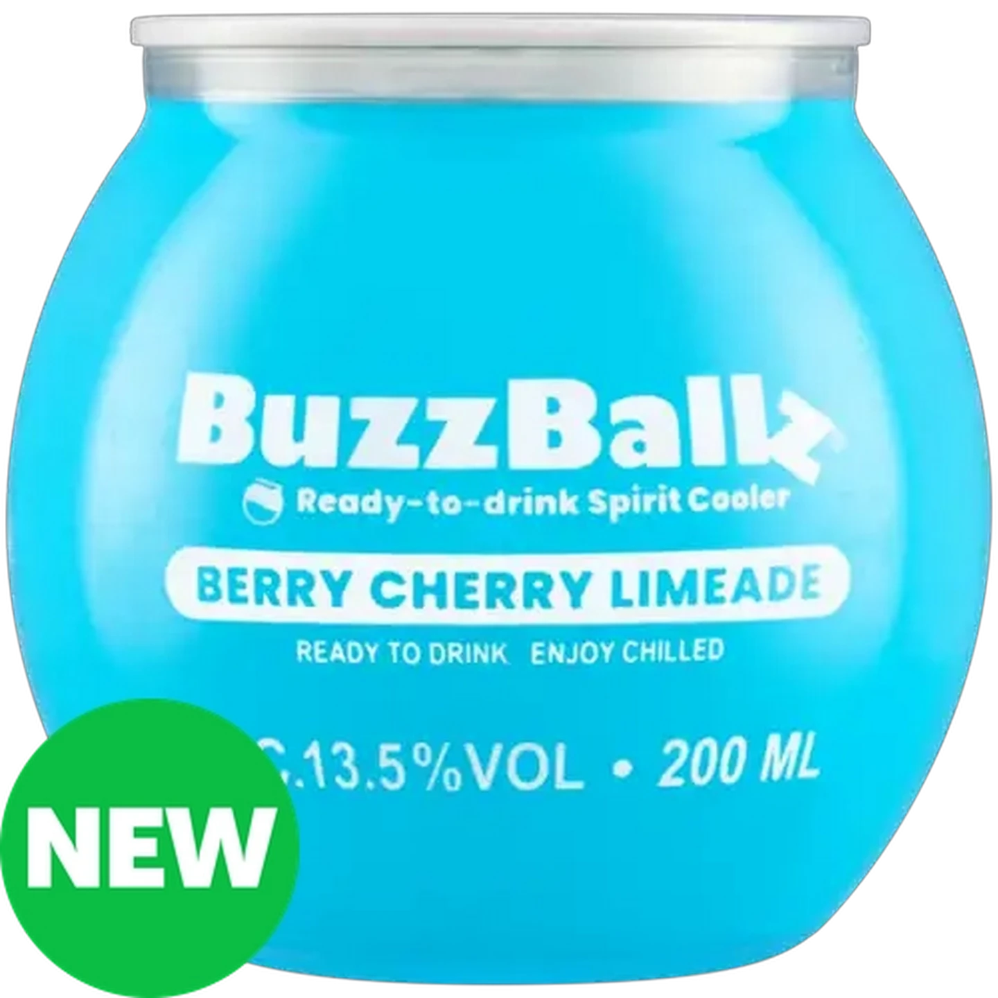 Image of BuzzBallz Berry Cherry Limeade Spirit Cooler Bottle 200ml