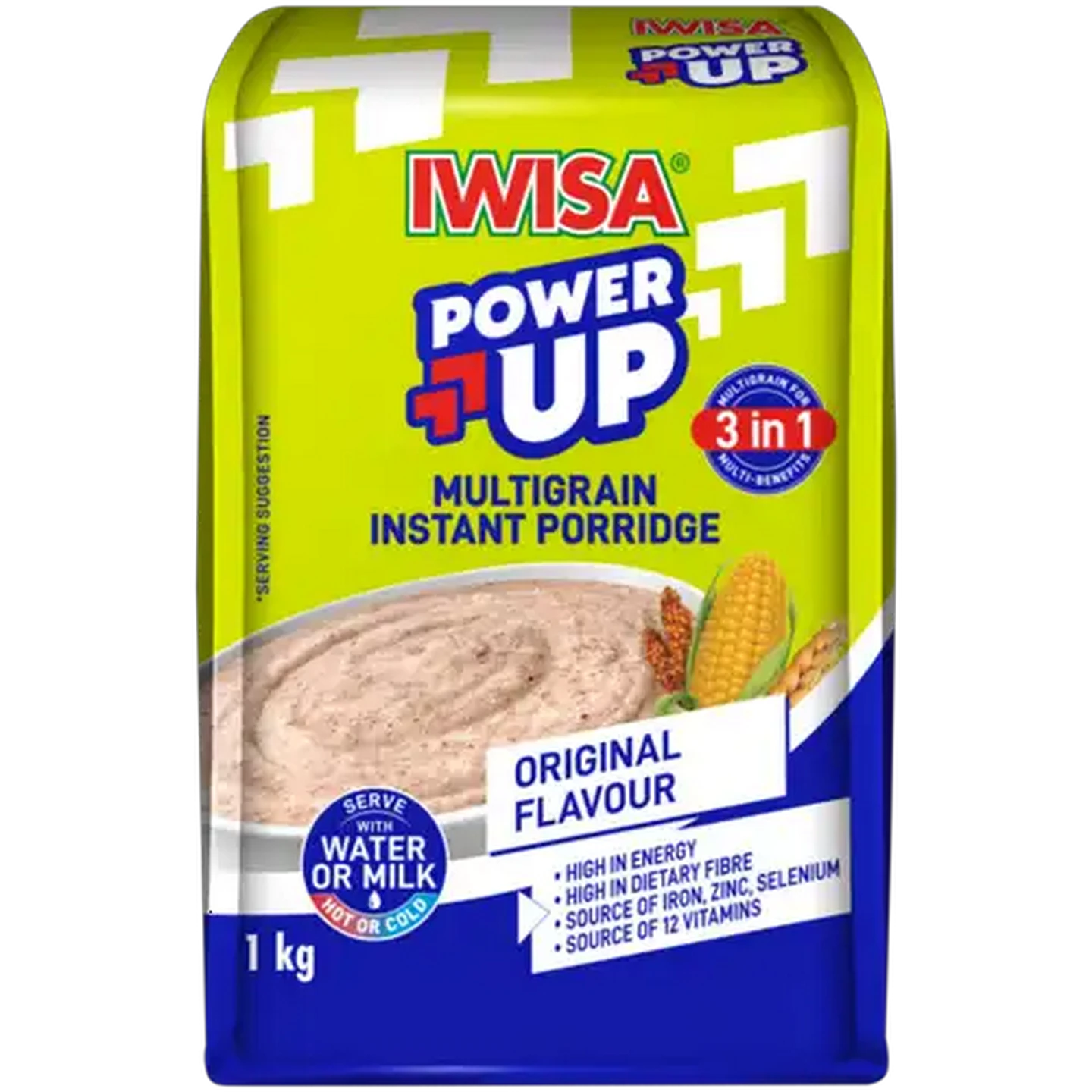 Image of Iwisa No.1 Power Up Original Flavour Multigrain Instant Porridge 1kg