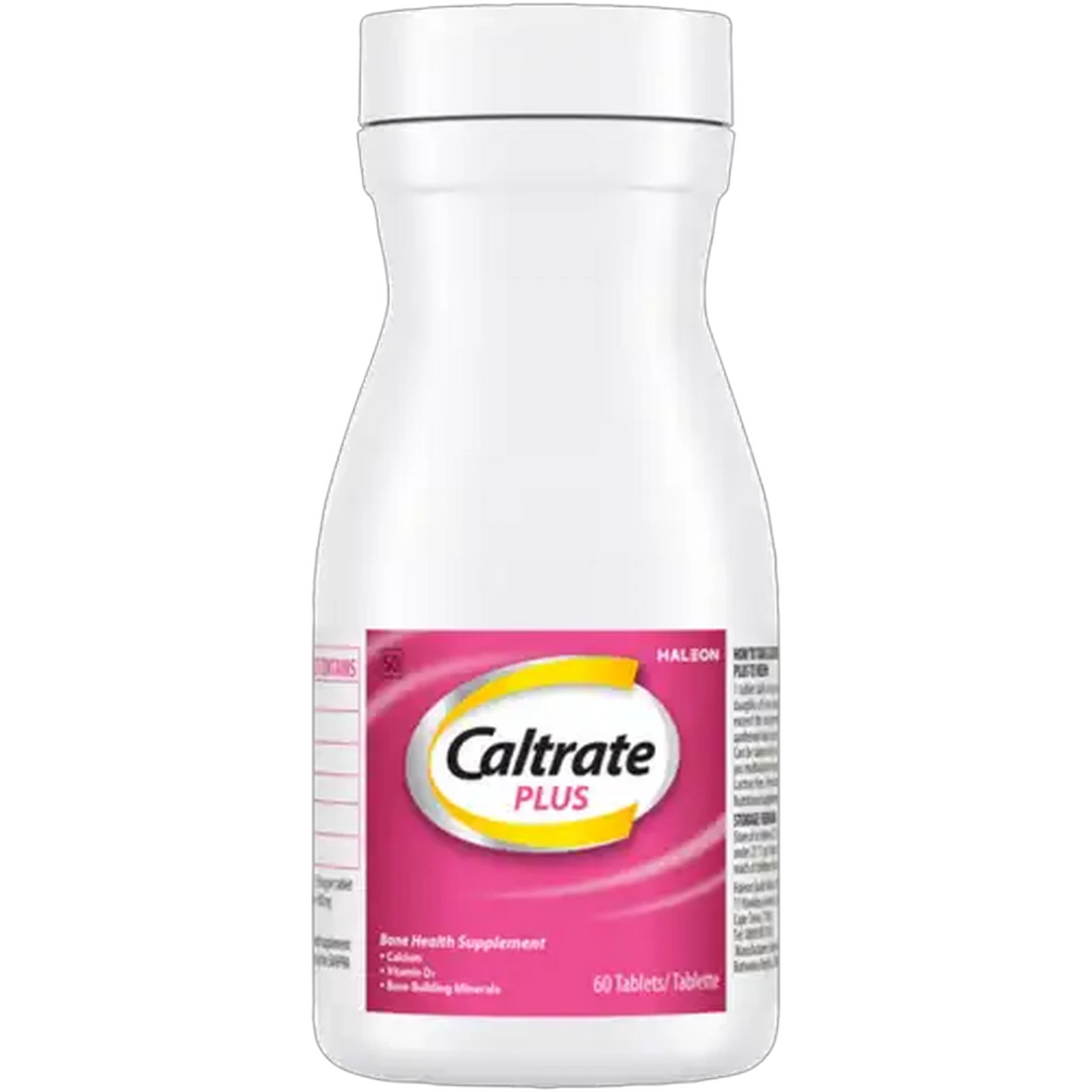 Image of Caltrate Plus Bone Health Supplement Tablets 60 Pack