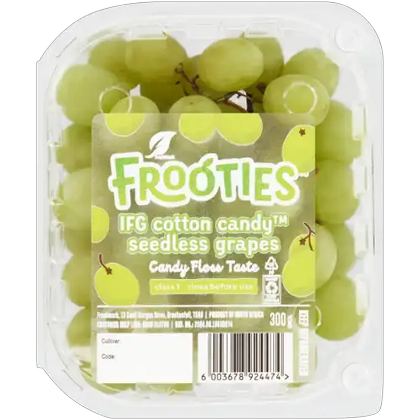 Image of Frooties™ Cotton Candy Seedless Grapes 300g