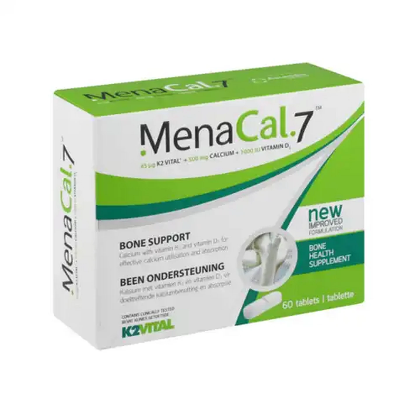 Image of MenaCal.7 Bone Health Supplement Tablets 60 Pack