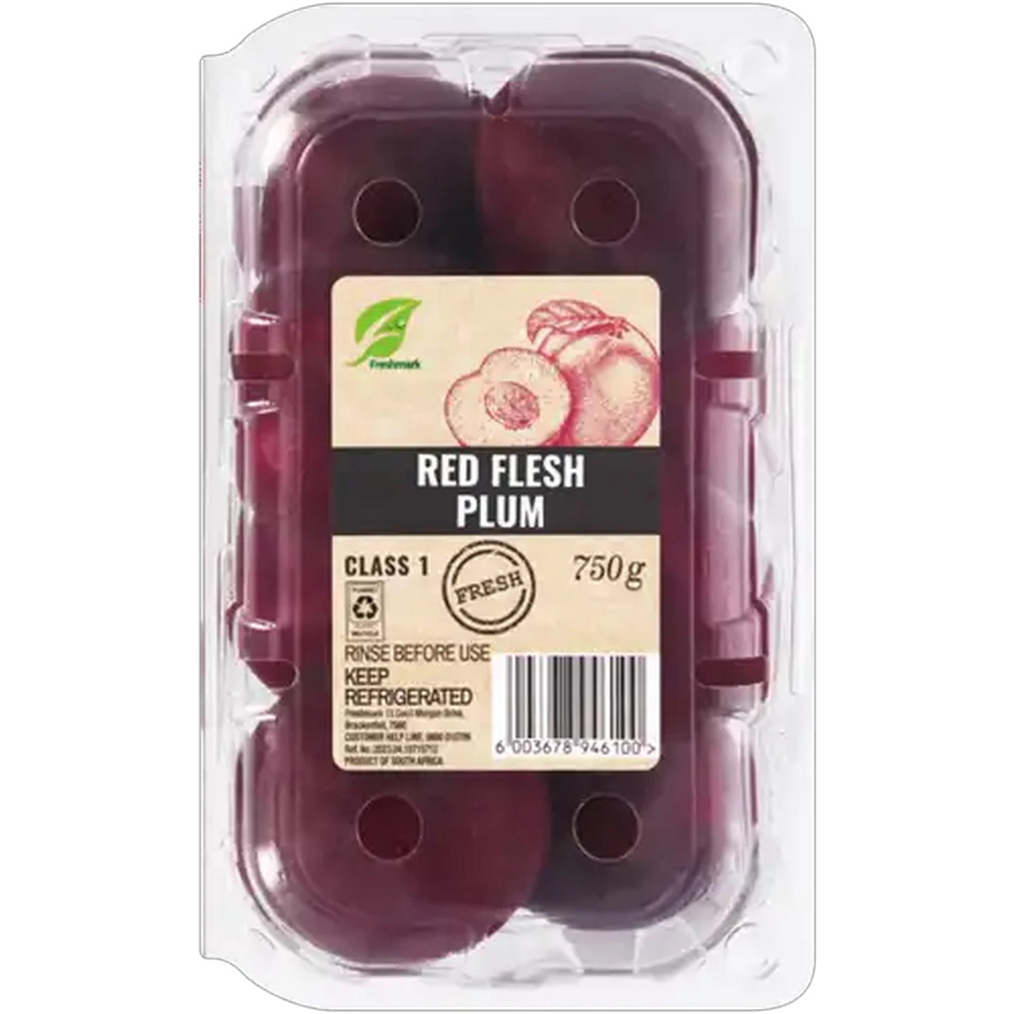 Image of Red Flesh Plums 750g