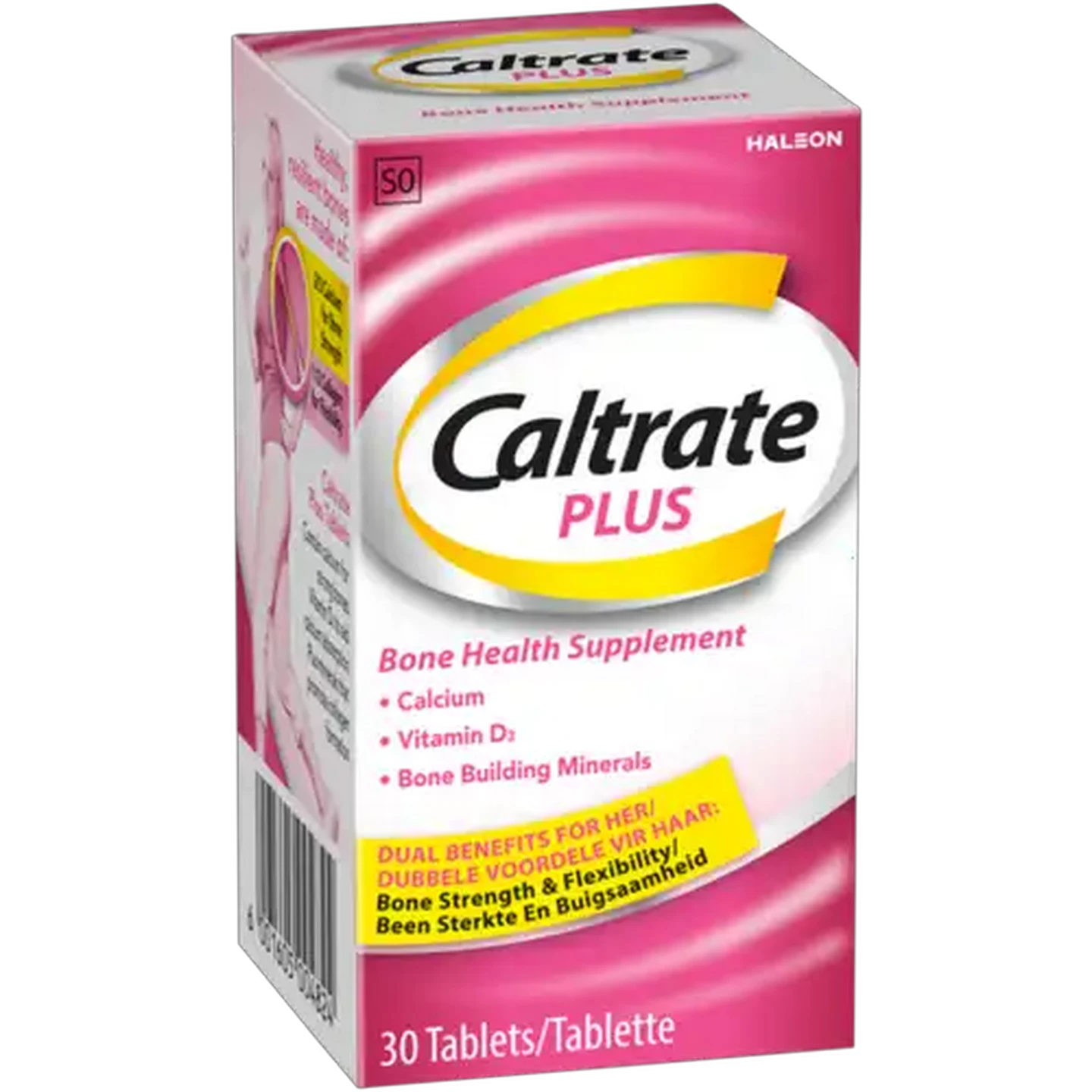 Image of Caltrate Plus Bone Health Supplement Tablets 30 Pack