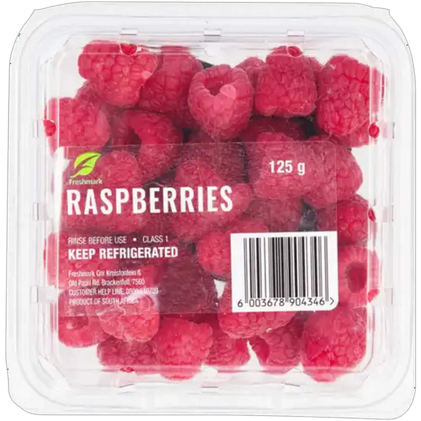 Image of Raspberries 125g