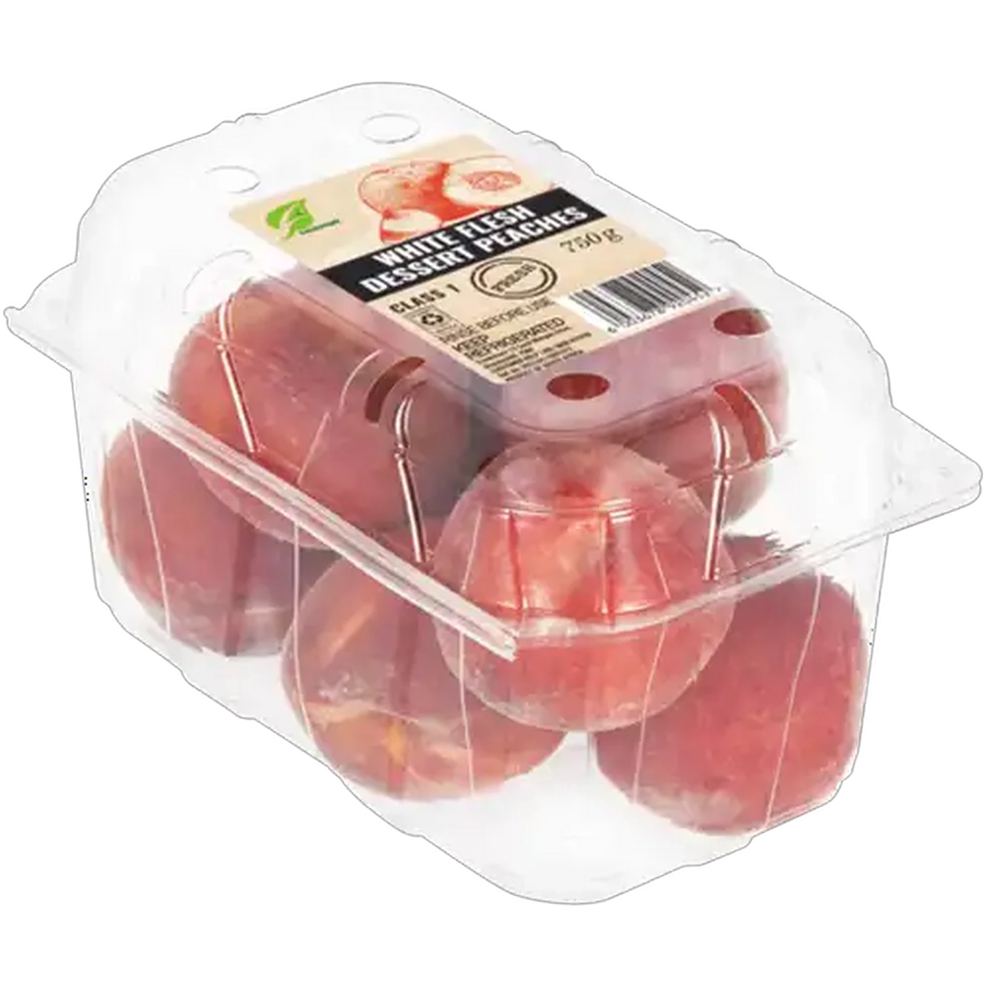 Image of White Flesh Dessert Peaches 750g