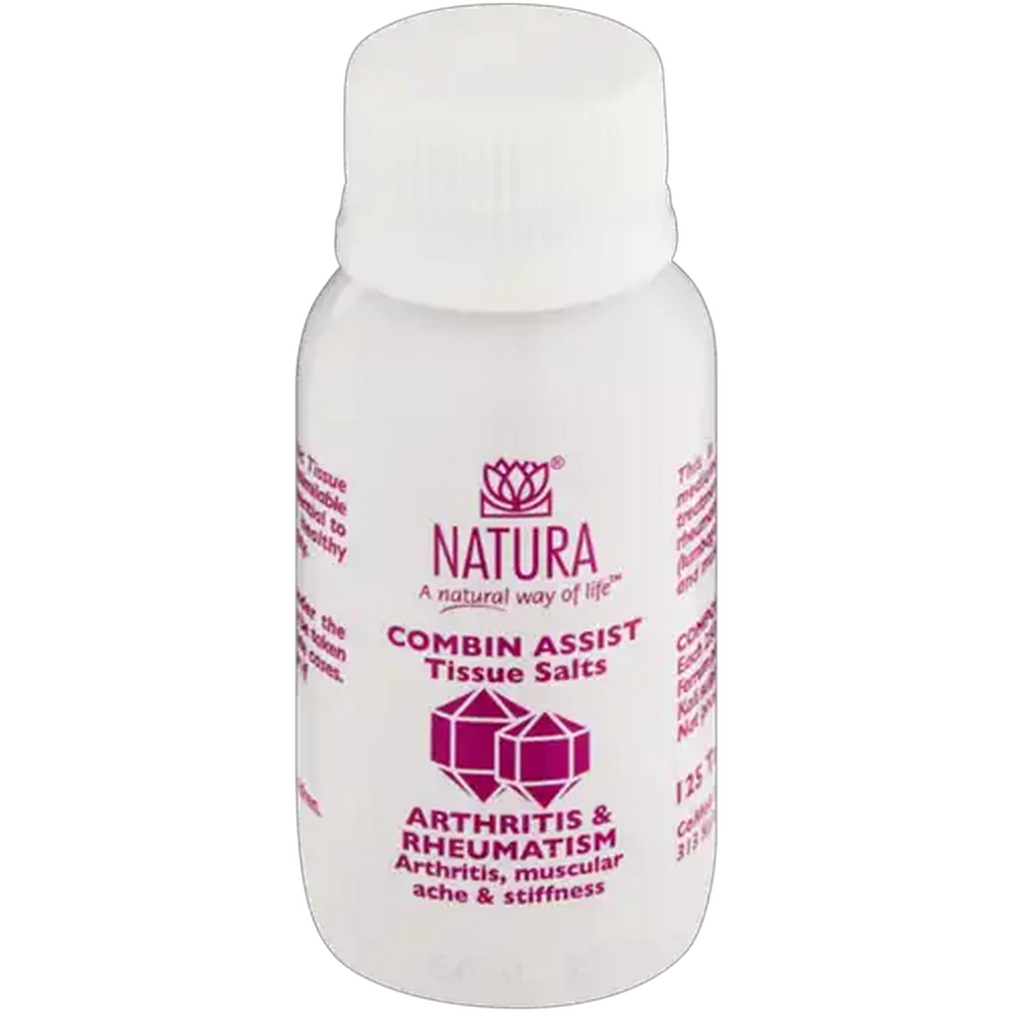 Image of Natura Combin Assit Tissue Salts Arthritis & Rheumatism Tablets 125 Pack