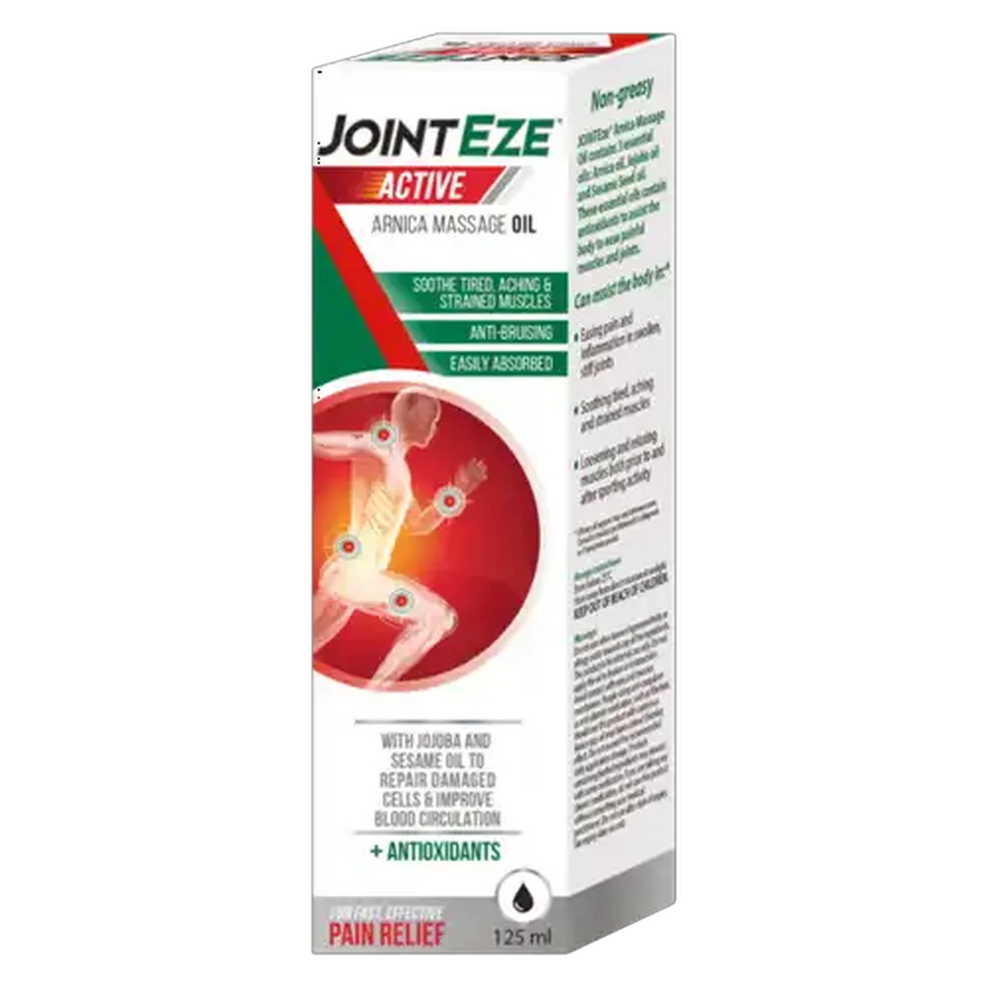 Image of JointEze Active Arnica Massage Oil 125ml