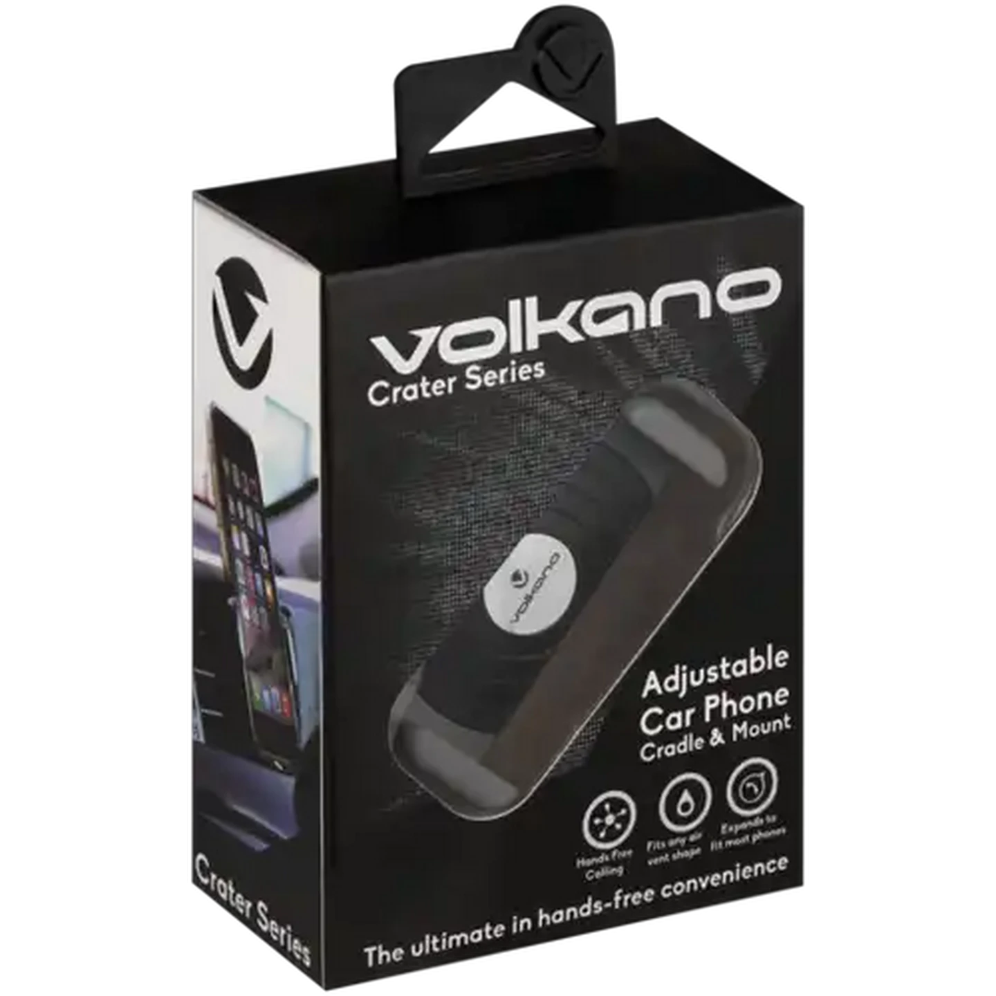 Image of Volkano Crater Series Adjustable Car Phone Cradle