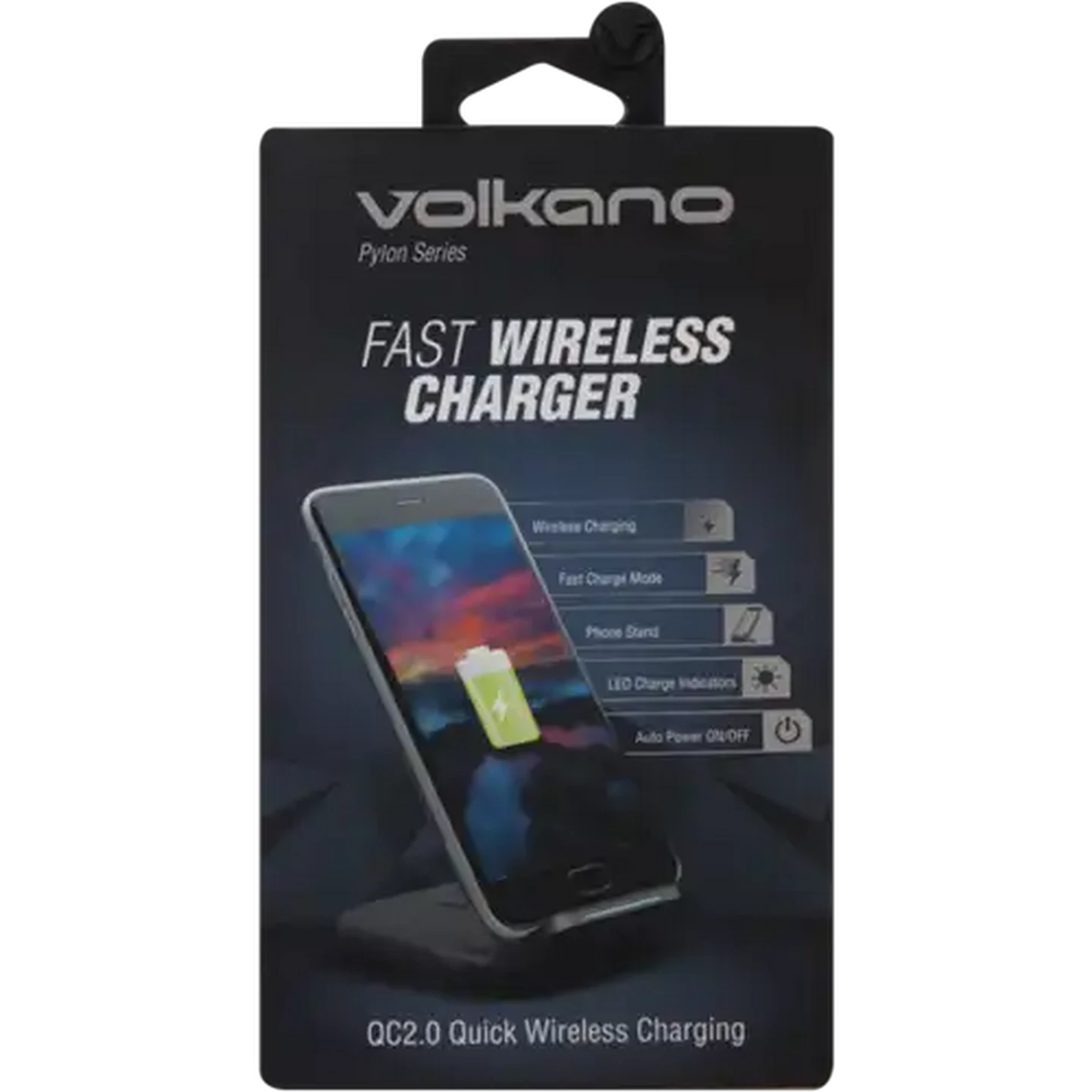 Image of Volkano Pylon Series Upright Fast Wireless Charger