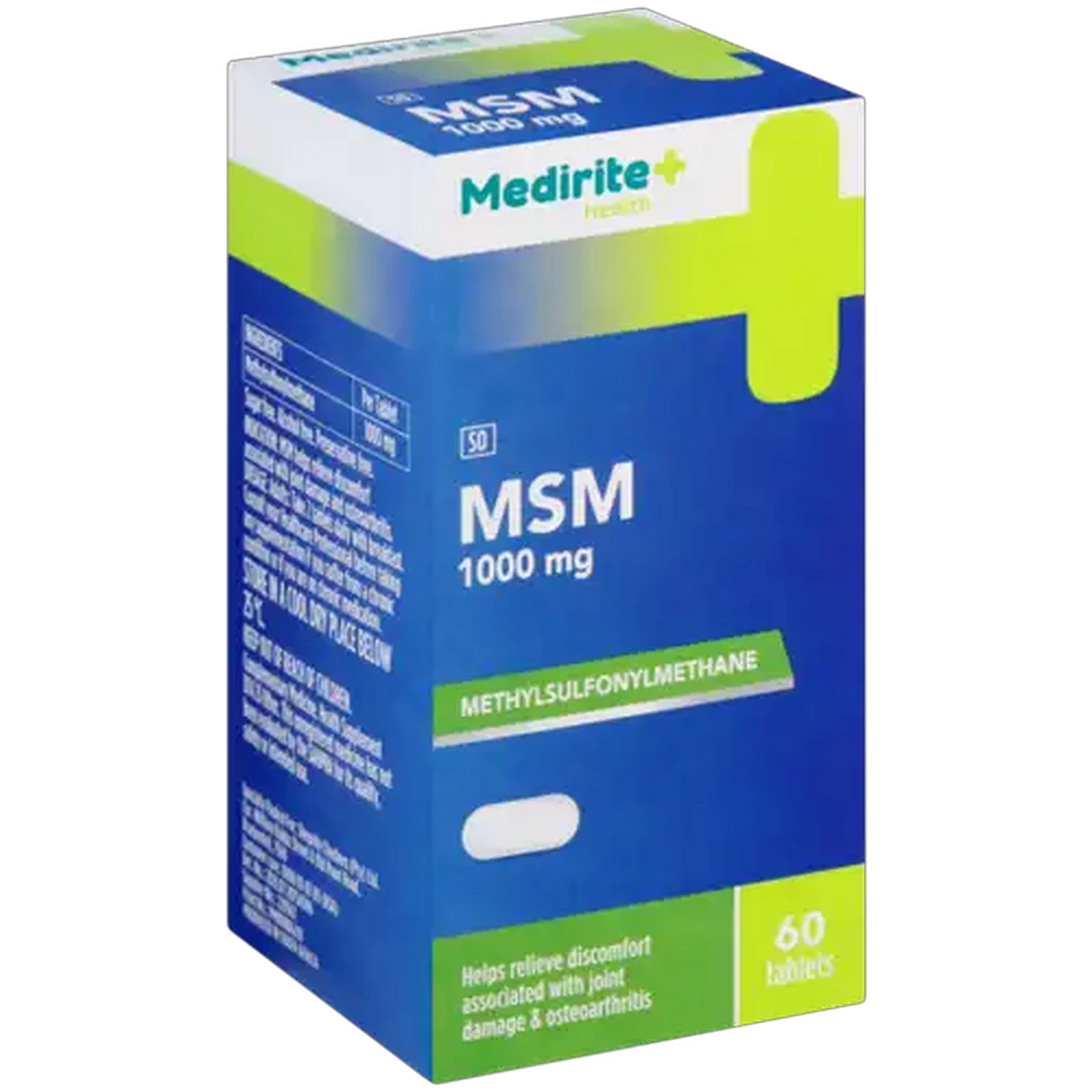 Image of Medirite MSM Tablets 60 Pack