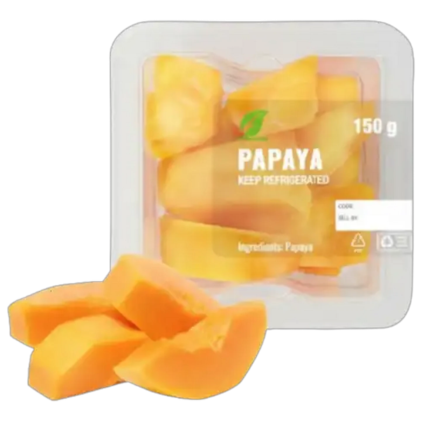 Image of Fresh Cut Papaya 150g