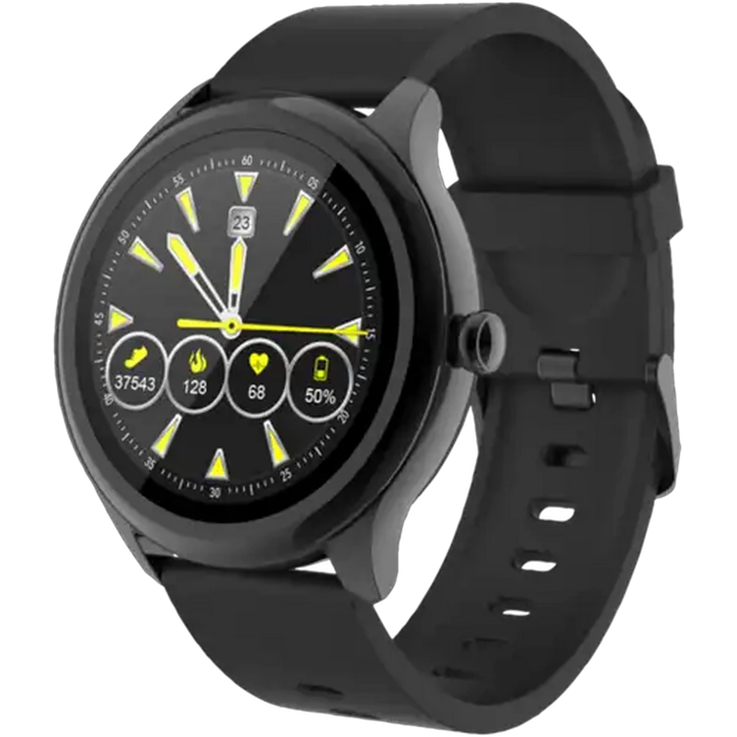 Image of Volkano Black Dialogue Series Fitness Watch