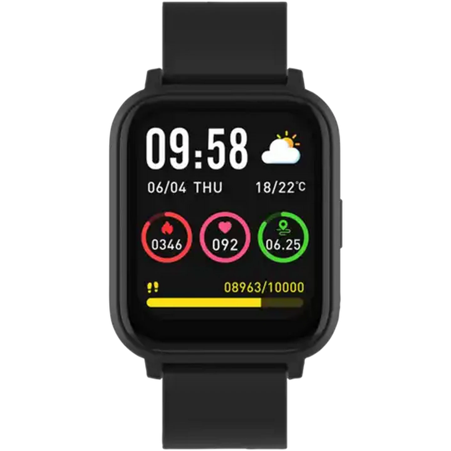 Image of Volkano Stamina Black Smart Watch