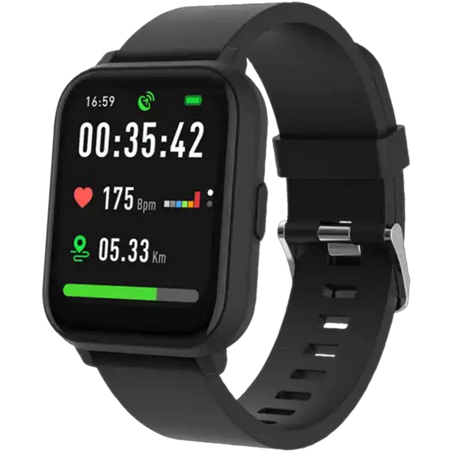 Image of Volkano Stamina Black Smart Watch