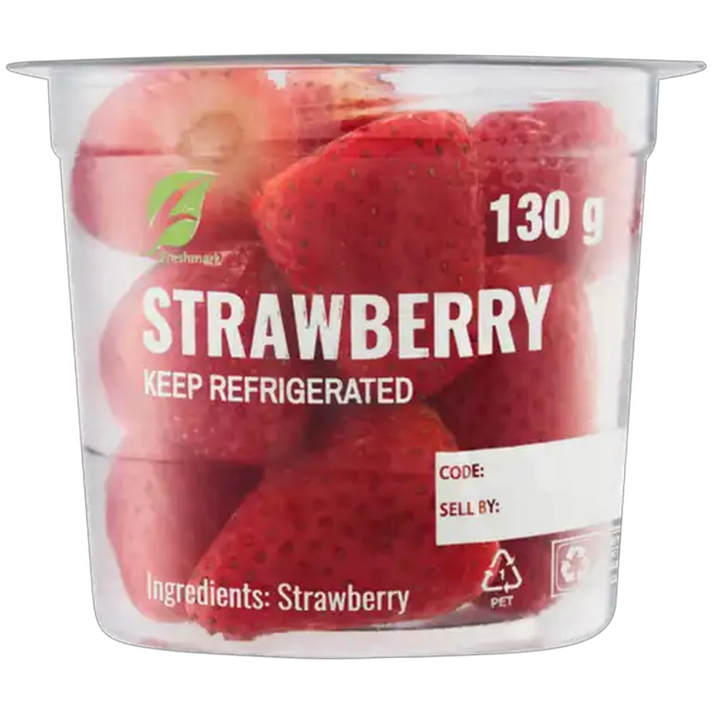 Image of Fresh Cut Strawberry Cup 130g