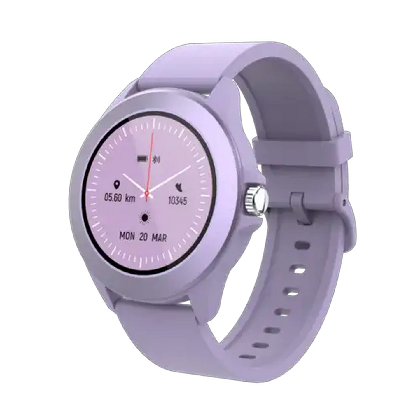 Image of Volkano Splash series Round Smartwatch Purple