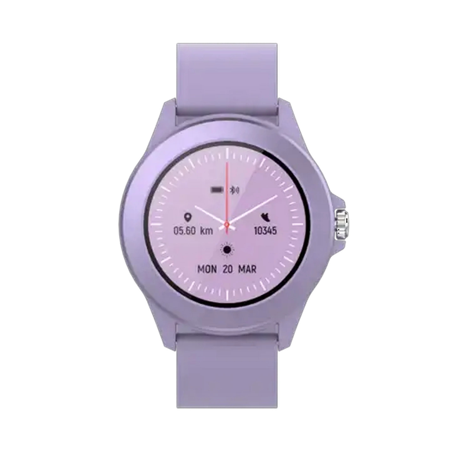 Image of Volkano Splash series Round Smartwatch Purple