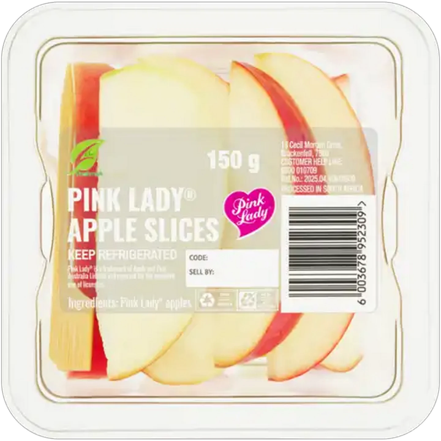 Image of Pink Lady Apple Slices 150g