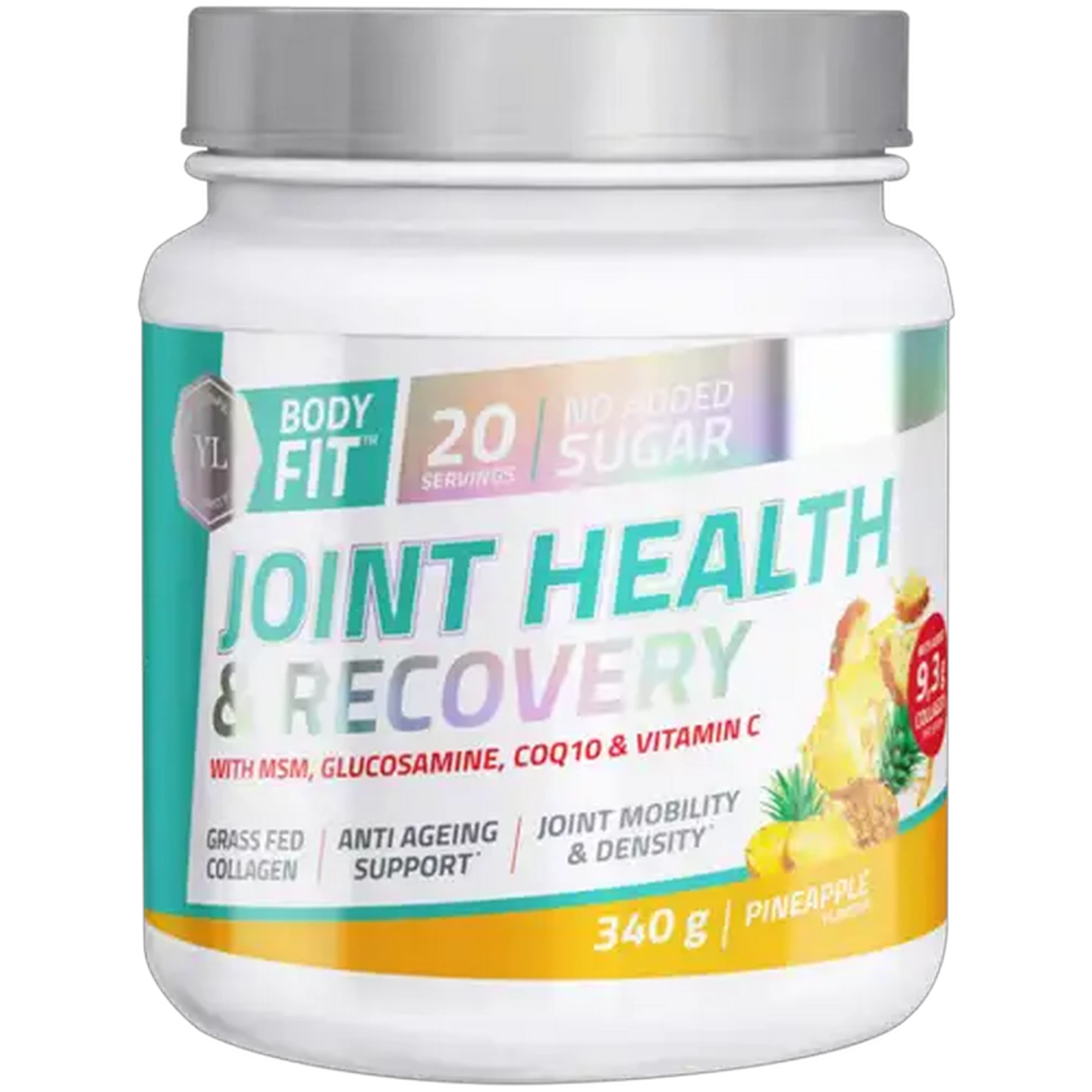 Image of Youthful Living Body Fit Pineapple Flavour Joint Health & Recovery 340g