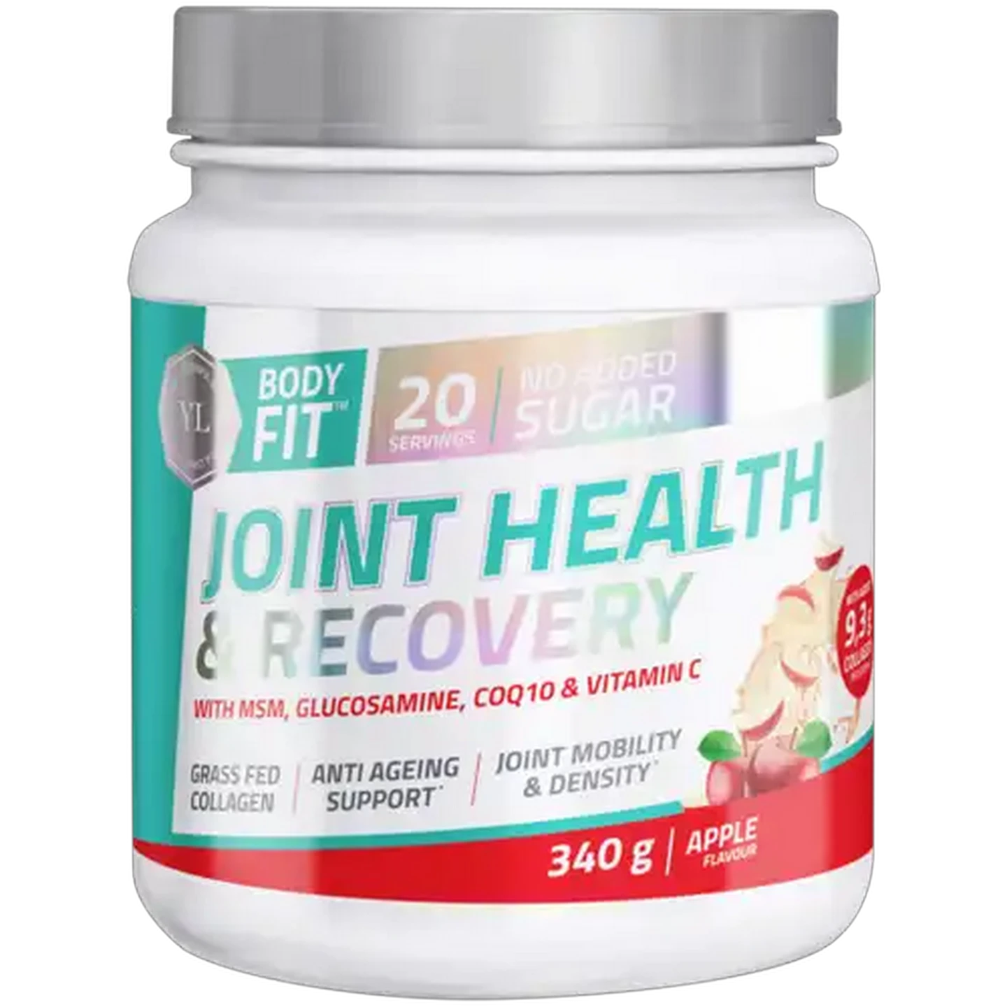 Image of Youthful Living Body Fit Apple Flavour Joint Health & Recovery 340g