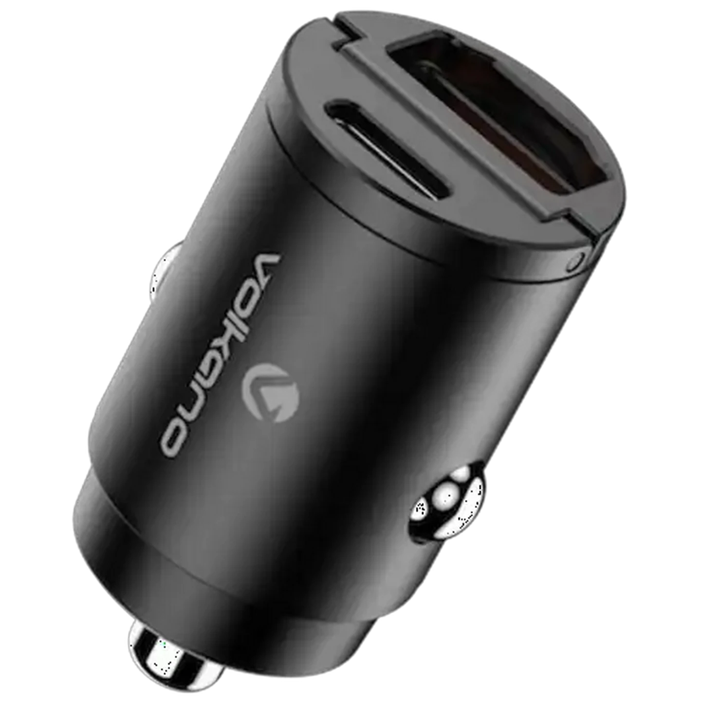 Image of Volkano Obscurix Series 30W PD Dual USB-A and USB-C Ultra Small Car Charger