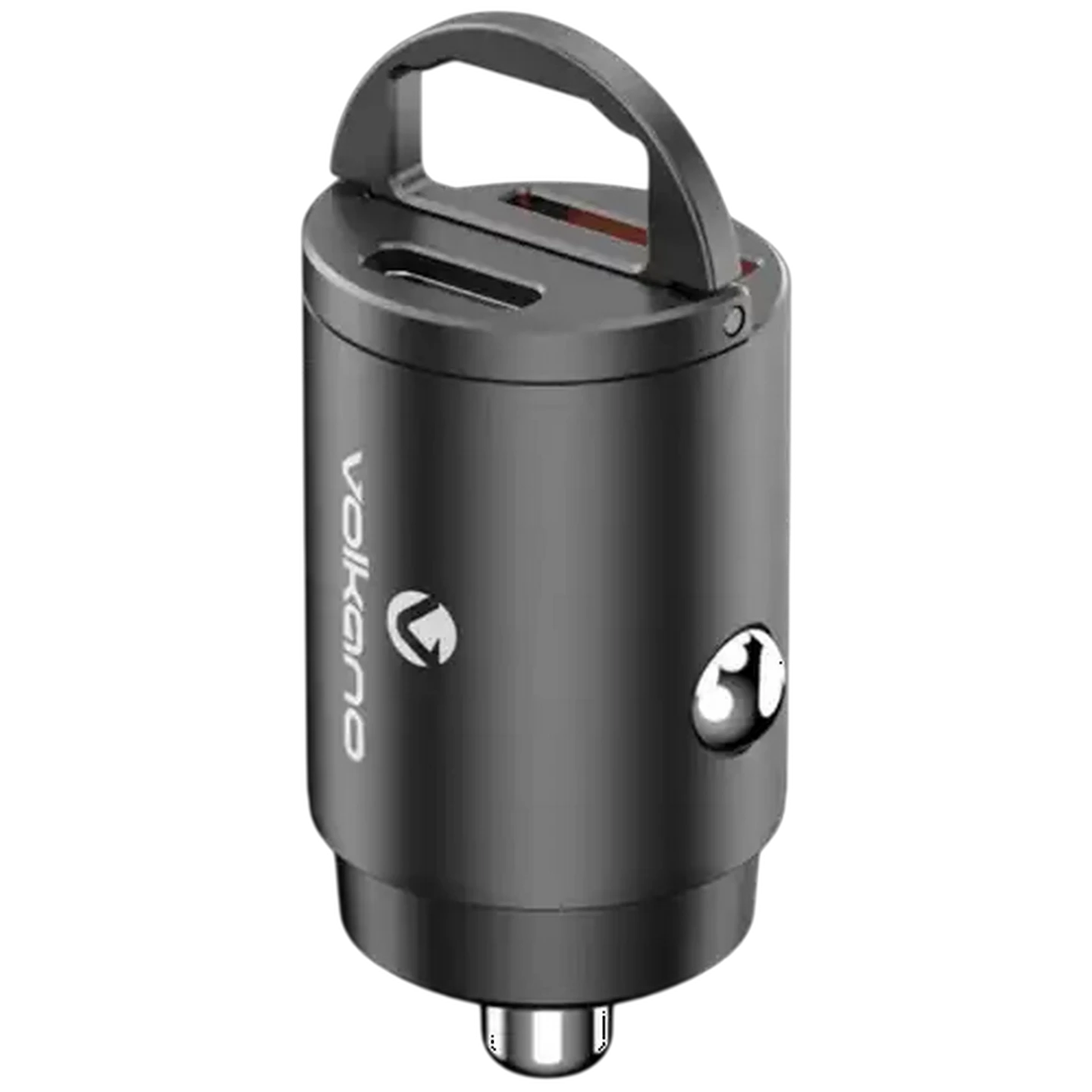 Image of Volkano Obscurix Series 30W PD Dual USB-A and USB-C Ultra Small Car Charger