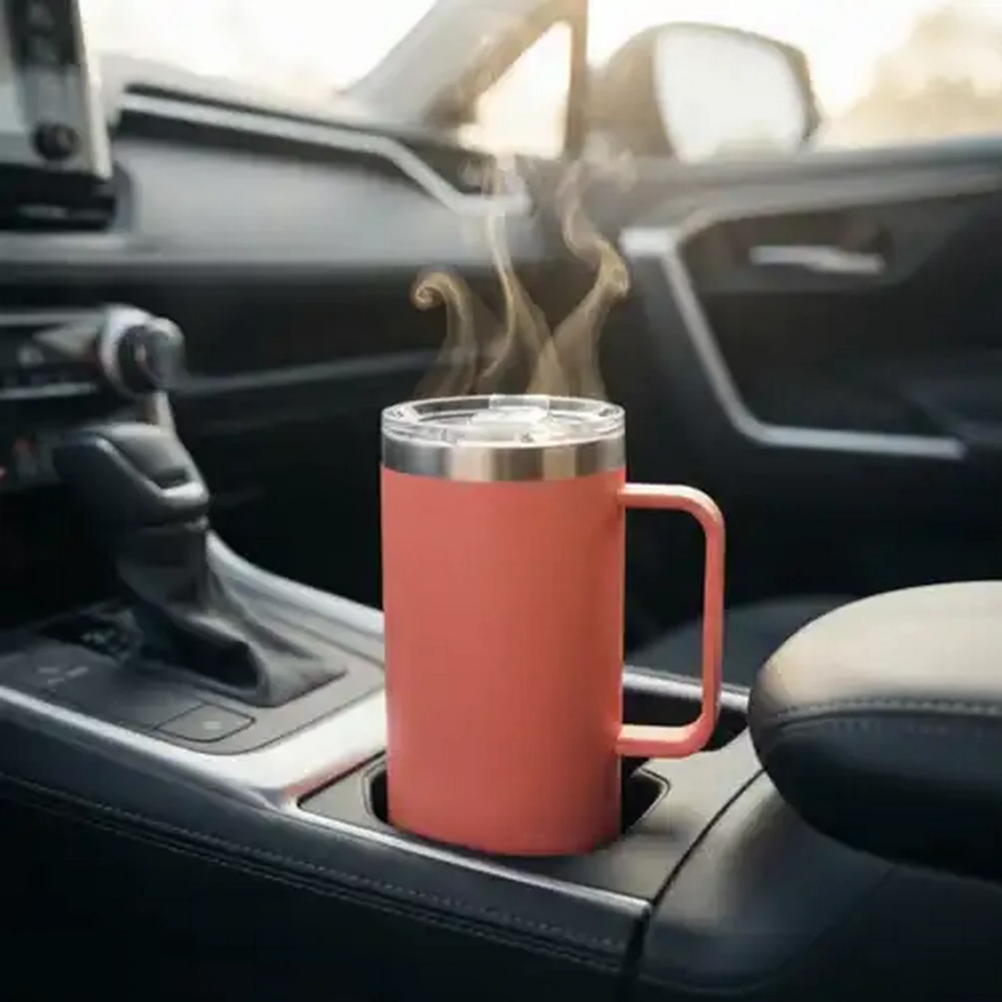 Image of Fusion Travel Mug with Handle 480ml (Assorted Item - Supplied at Random)
