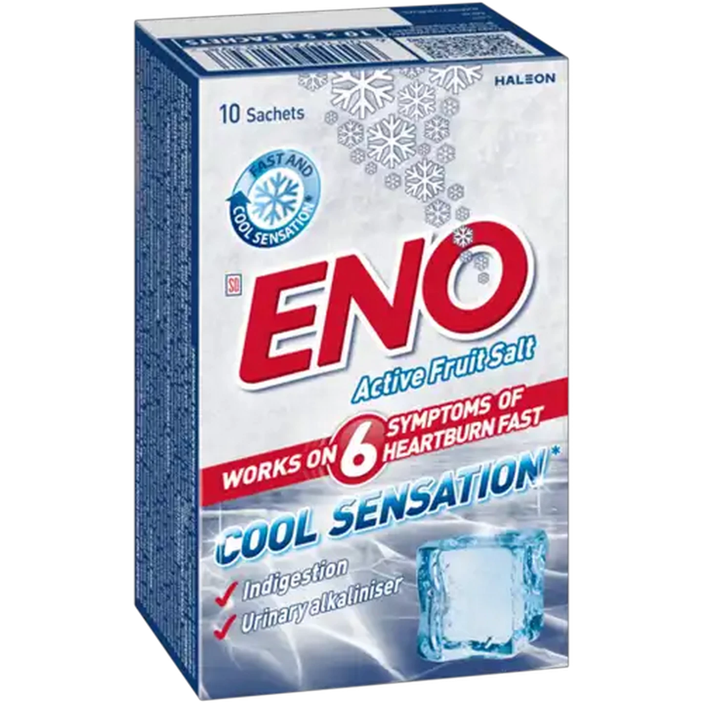 Image of ENO Cool Sensation Active Fruit Salt 10 x 5g