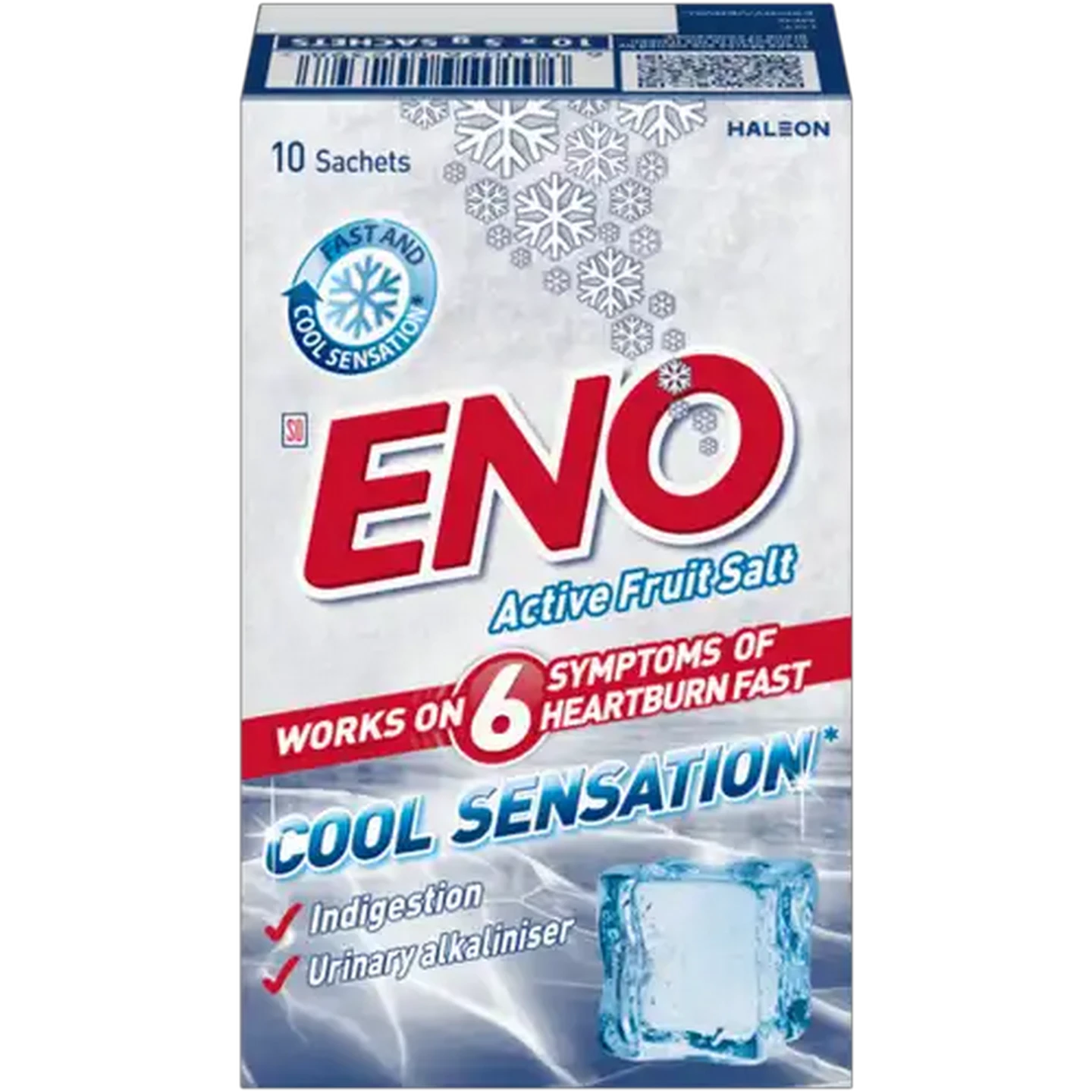 Image of ENO Cool Sensation Active Fruit Salt 10 x 5g