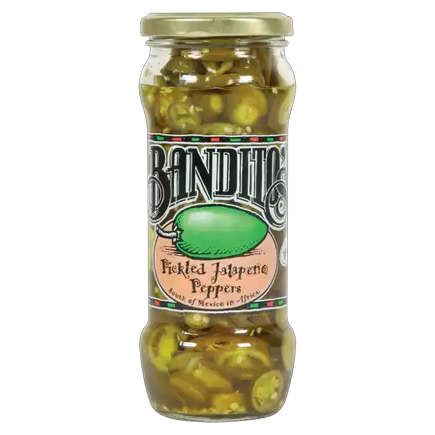 Image of Bandito's Jalapeno Pickles Bottle 400g