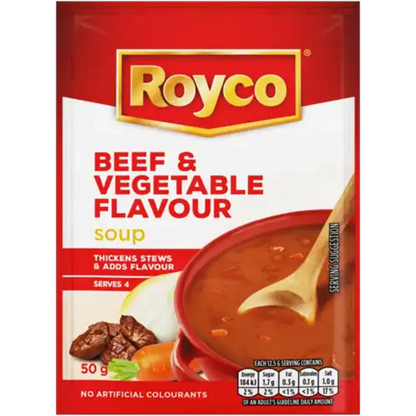 Image of Royco Beef & Vegetable Flavour Soup 50g