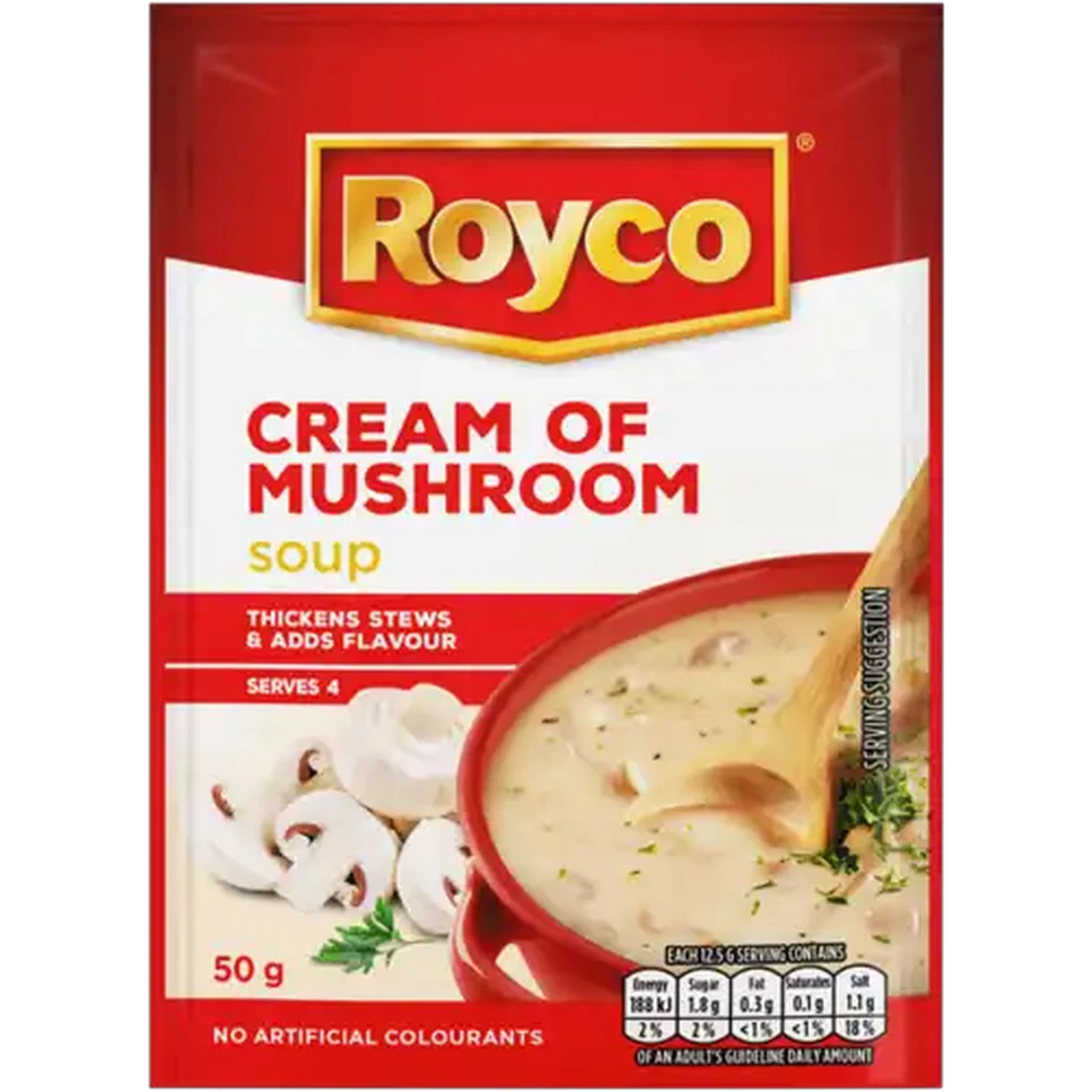 Image of Royco Cream of Mushroom Soup 50g