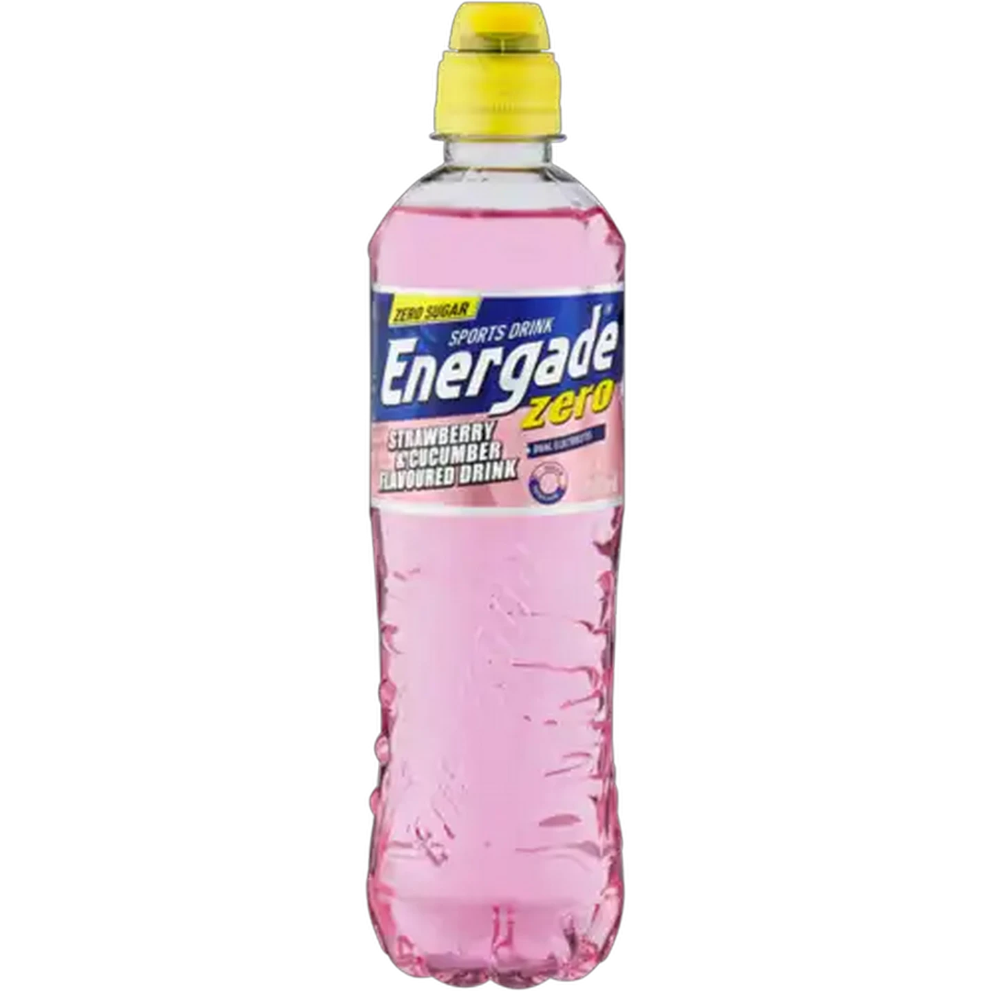 Image of Energade Zero Strawberry & Cucumber Flavoured Sports Drink 500ml