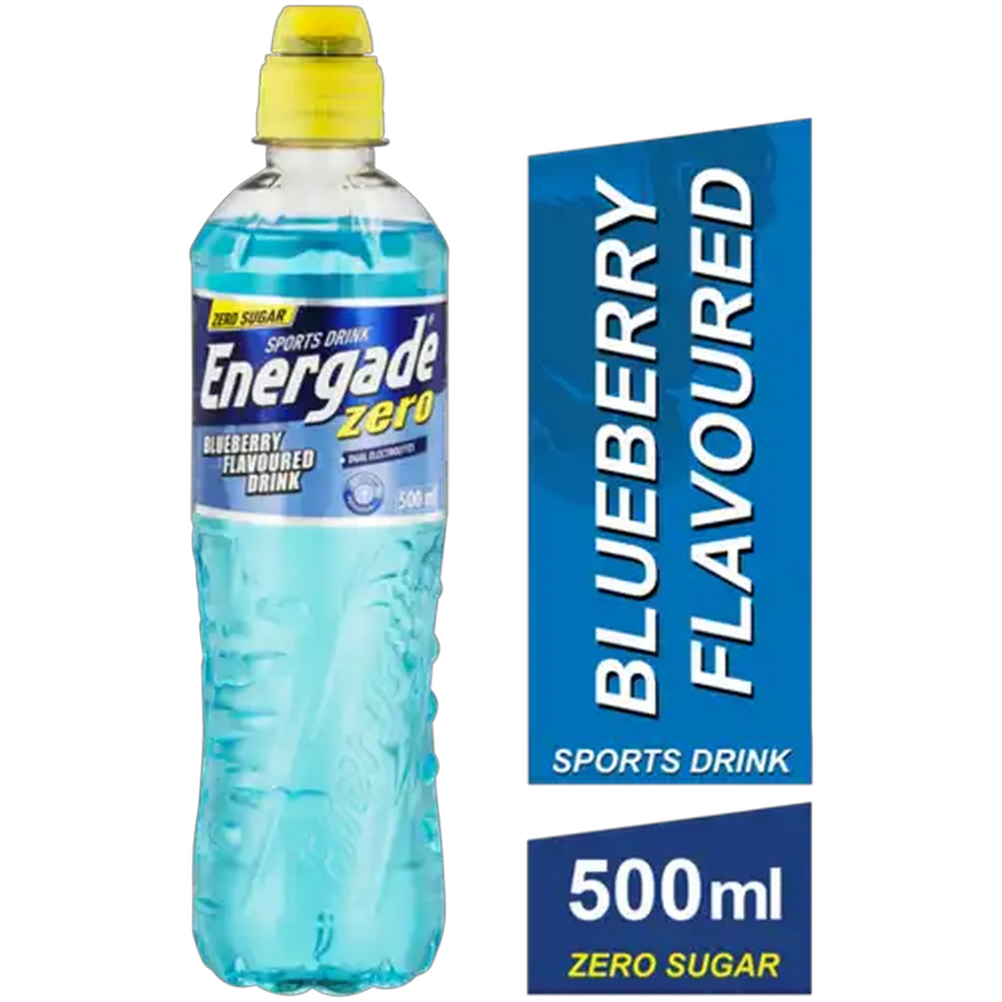 Image of Energade Zero Blueberry Flavoured Sports Drink 500ml