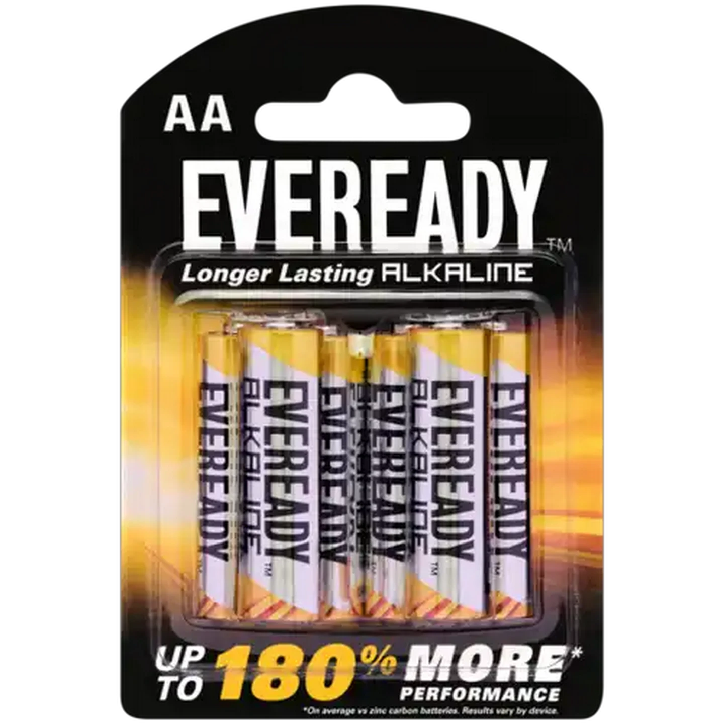 Image of Eveready AA Alkaline Batteries 6-Pack